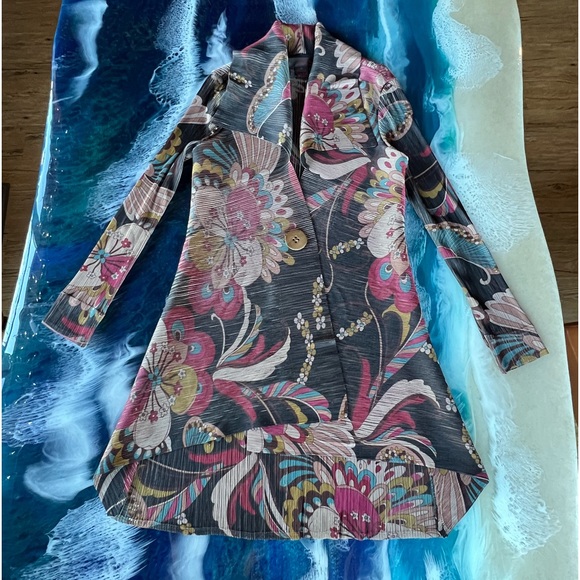 SALE! BUYorBUNDLE NEW Pings Imports Pleats Collection swing jacket, button front - Picture 11 of 12